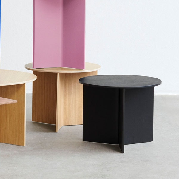 お取り寄せ】HAY (ヘイ) Slit Table Wood スリットテーブル Round