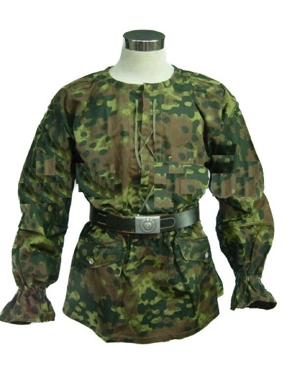 ドイツ軍 迷彩 スモック プレーンツリー M42 タイプ2 カモスモック