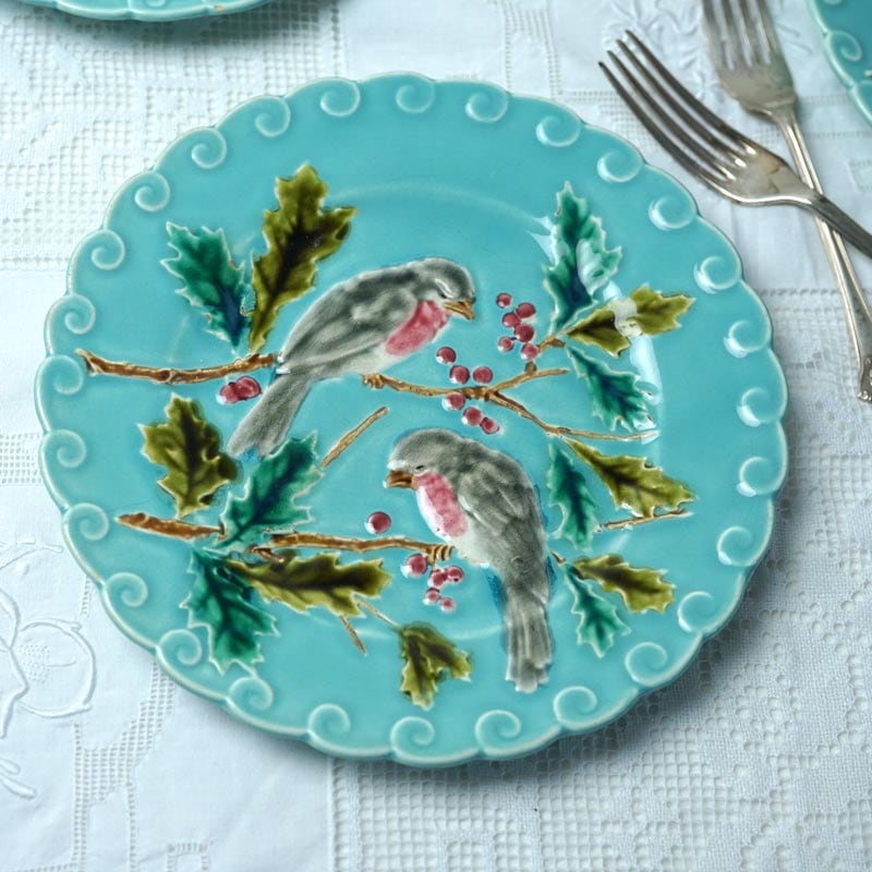 サルグミンヌ Sarreguemines鳥の番のバルボティーヌ20cm gc-1698の通販