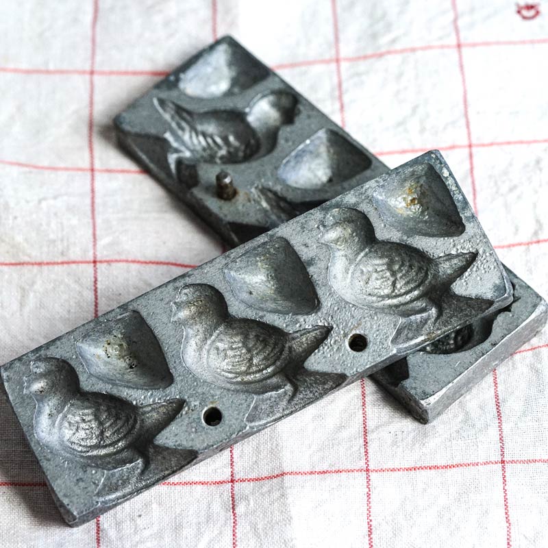 ヴィンテージ チョコレート型 17個セット ブリキ製 モールド CT-1