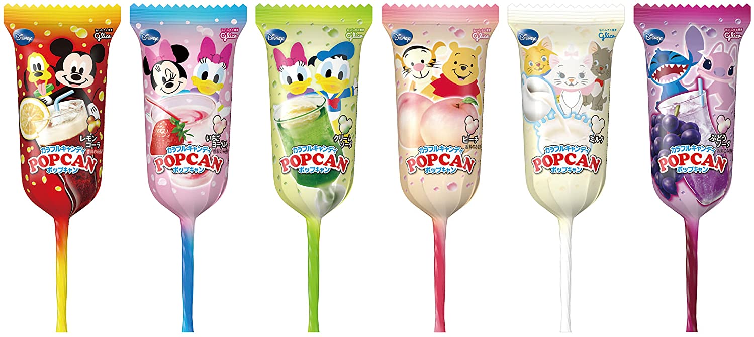 江崎グリコ ポップキャン ドリンクミックス 30本｜駄菓子・小物菓子