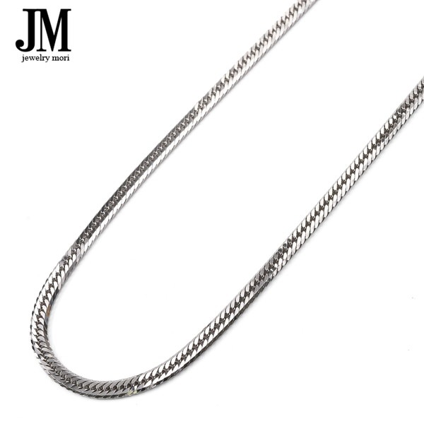 プラチナ850 喜平ネックレス Pt850 8面カットトリプル 30g 50-60cm