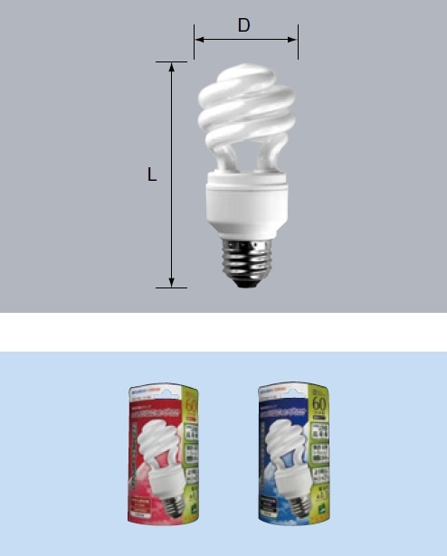 EFD15EL/12・EB | 三菱電機(MITSUBISHI)50ミリ幅 D15形(60W形電球