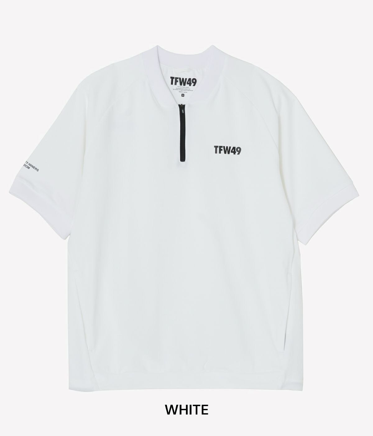 TFW49 / T102510019 / HALF ZIP SWEAT S/S CREW (5色) | BRAND