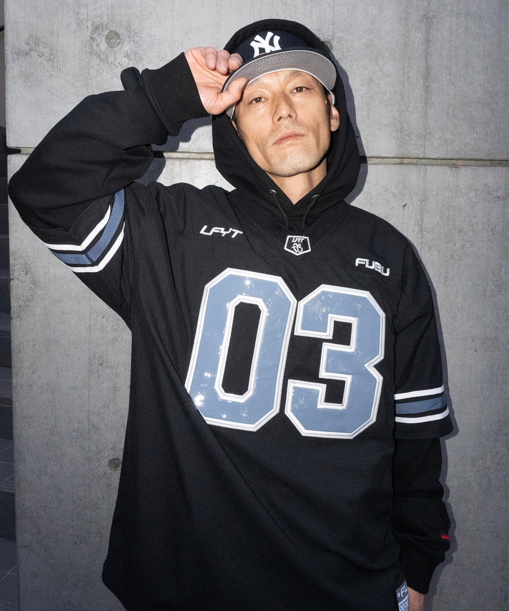 LFYT x FUBU エルエフワイティー x フブ FOOTBALL JERSEY フットボール