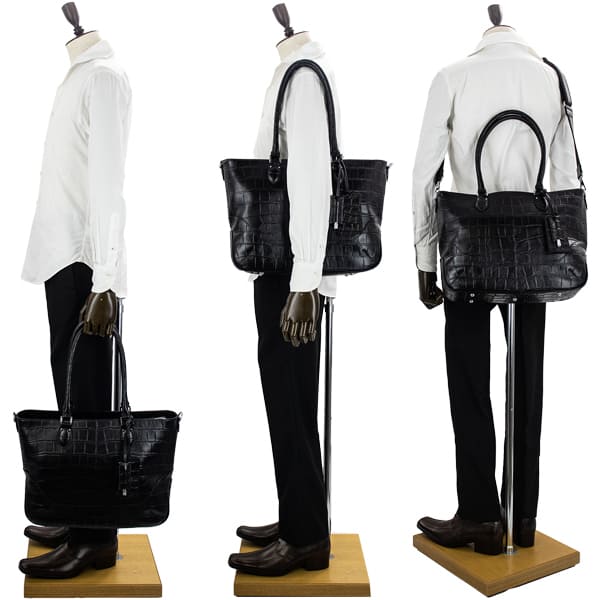 ペッレモルビダ トートバッグ メイデンボヤージュ クロコ型押し