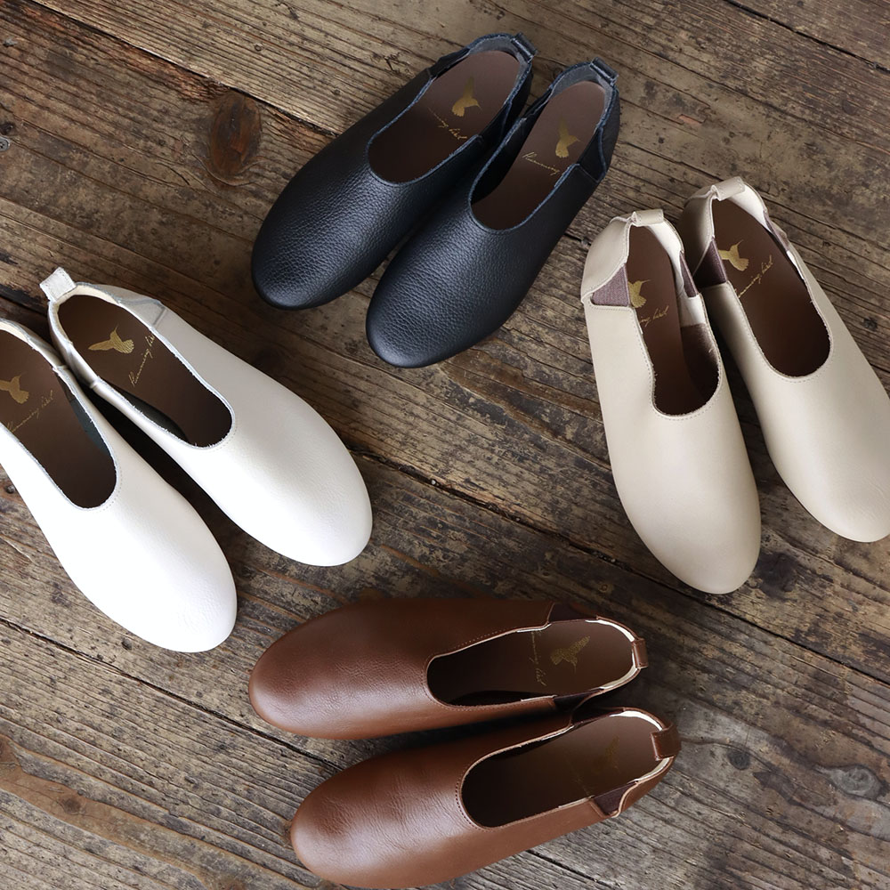 サイドゴアブーティー ブラック／HUMMING BIRD（ハミングバード