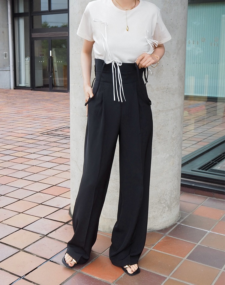 thin strap salopette | BOTTOMS | LAULEN（ローレン）