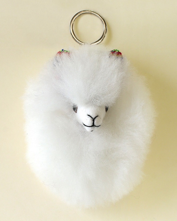 shanti / キーホルダー ベビーアルパカヘッド｜テソロ(tesoro)公式通販