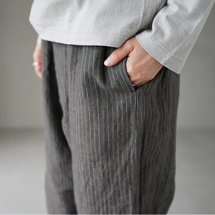 13500012) / Vlas Blomme (ヴラスブラム) / Vintage Stripe テーパード