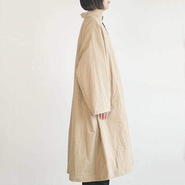 50%OFF】(YAR-24SS-CO31) / Yarmo(ヤーモ) / Lined Big Coat(ライン