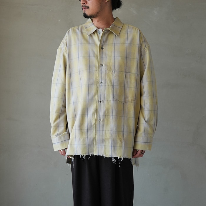 anc-sh65-a) / ANCELLM (アンセルム) / C/R CHECK SHIRT（コットン