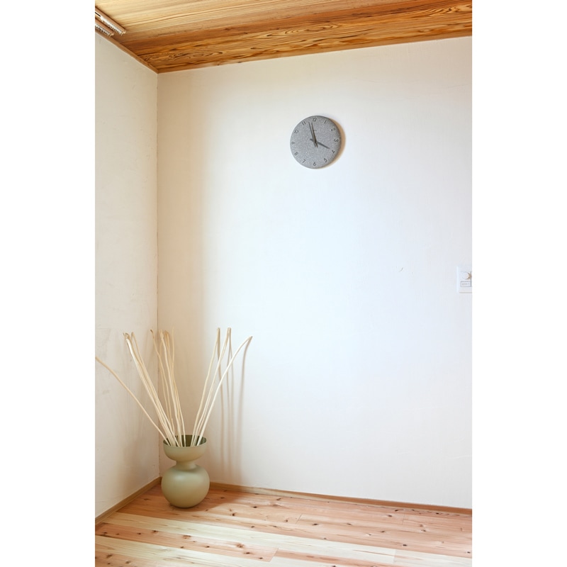 珪藻土の時計 (洗い出し) - DESIGN OBJECTS - レムノス オンライン