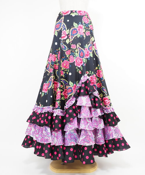 フラメンコ,スカート｜社交ダンス衣装・フラメンコ・ベリーダンス