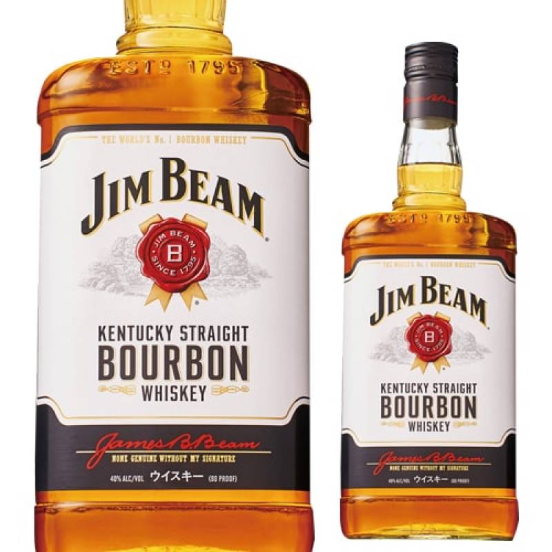 Jim Beam バーボンウイスキー 4リットル２本★DJB Amazon.co.jp: JIM BEAM(ジムビーム) 4000ml [サントリー バーボン