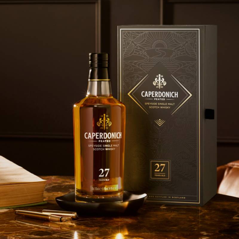 キャパドニック ピーテッド 27年 700ml 54.4度 シークレット スペイ