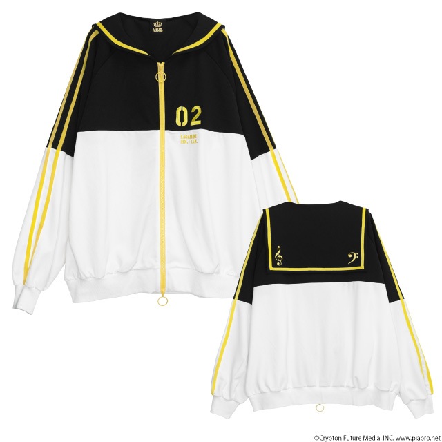 鏡音リン・レン セーラージャージ 【BLACK×WHITE】/ 鏡音リン・レン