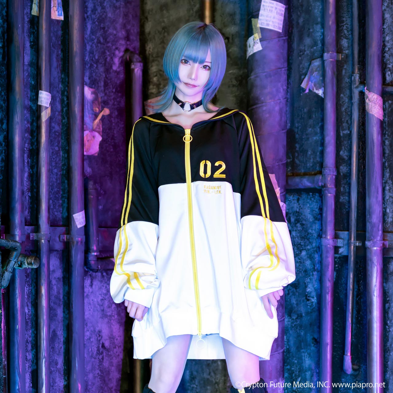 鏡音リン・レン セーラージャージ 【BLACK×WHITE】/ 鏡音リン・レン