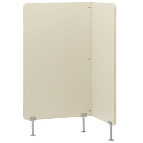 パーテーション 衝立 間仕切り L字 幅793×奥行617×高さ1355mm RFJD2