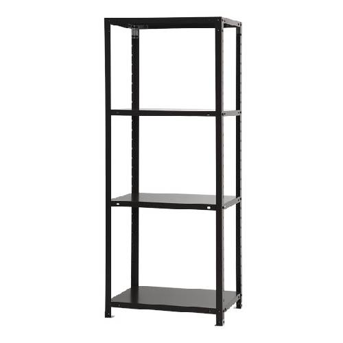スチールラック 幅60×奥行40×高さ150cm 4段 40kg/段 軽量ラック NSTR