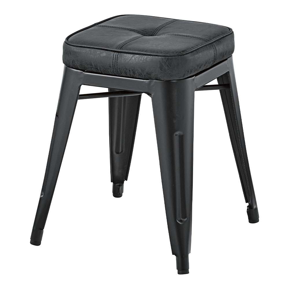 スツール 革張り 4本脚 スタッキングスツール PC-251（商品番号：rpc