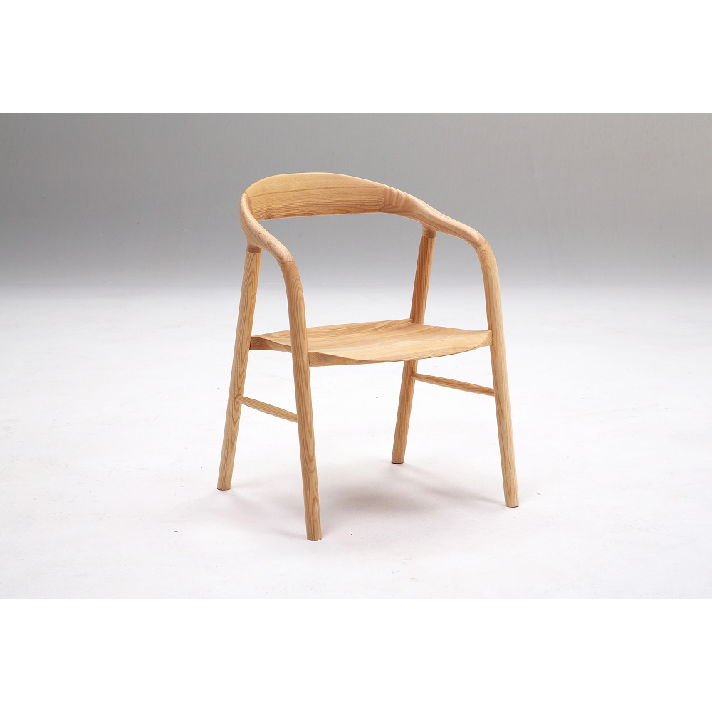 ダイニングチェア 2脚セット 幅570×奥行550×高さ750mm 木製 椅子 TUBE