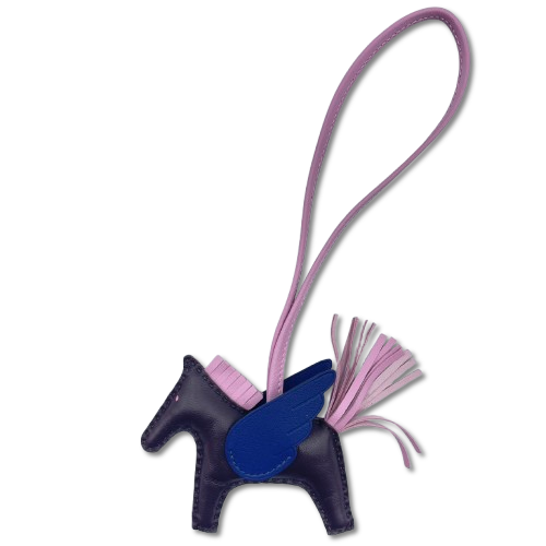 エルメス ペガサスチャーム PM ルージュセリエ/モーヴシルベストル