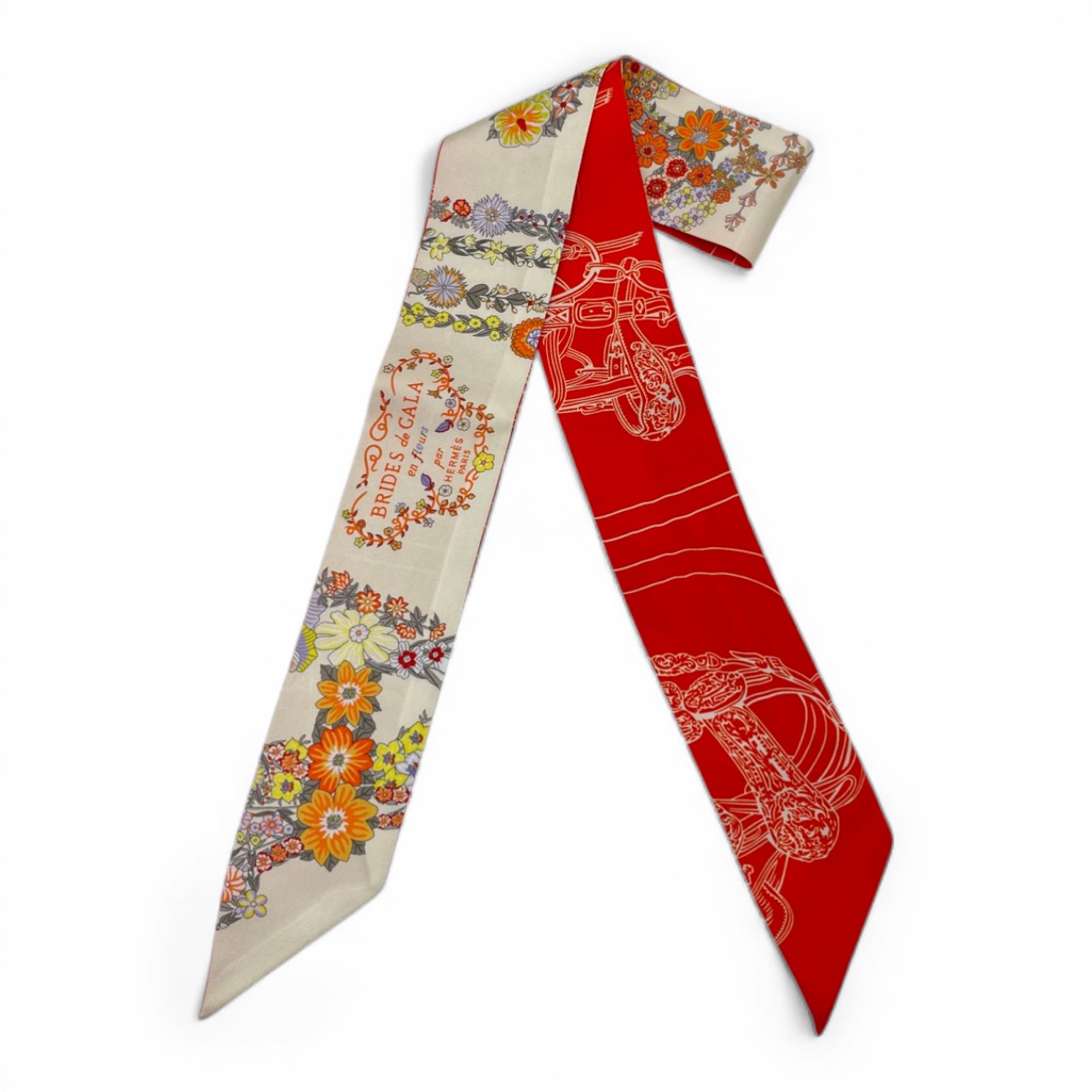 エルメス ツイリー ブリッド・ドゥ・ガラ・アン・フルール＆アイ