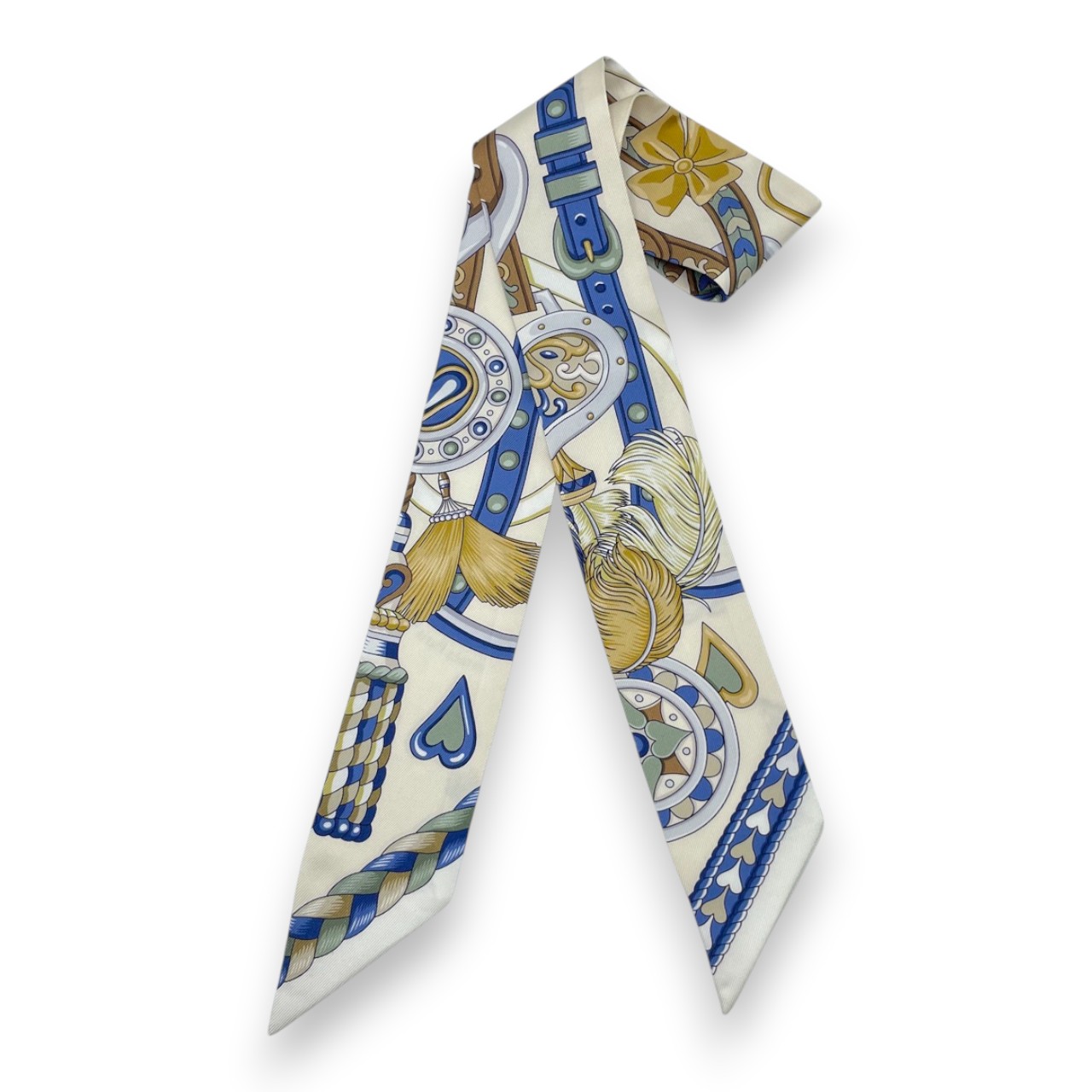 エルメス ツイリー アルネ・ドゥ・クール シルク100% - ブランド品専門