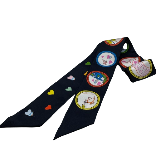 エルメス ツイリー ティータイム ノワール - ブランド品専門店LUXARIA