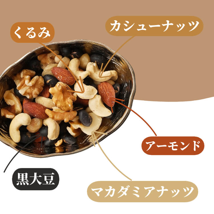 栄養たっぷりのナッツBOX（デイリーナッツBOX）｜ミックスナッツ