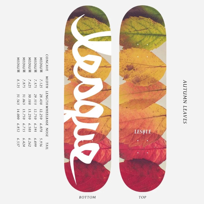 スケボー デッキ スケートボード LESQUE レスケ 8.125インチ
