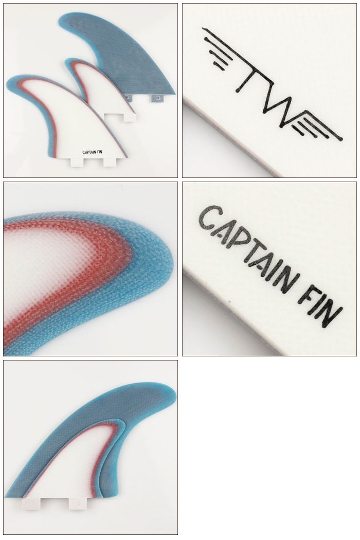 サーフィン フィン ツインフィン キャプテンフィン ショートボード用
