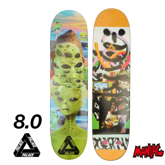 Palace スケートボードデッキ マルチカラー 【公式通販】