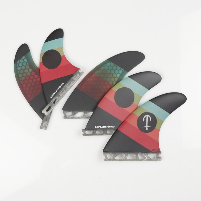 サーフィン・ボディボード CAPTAIN FIN-CF-LAR-GE- 5 FIN 4.75