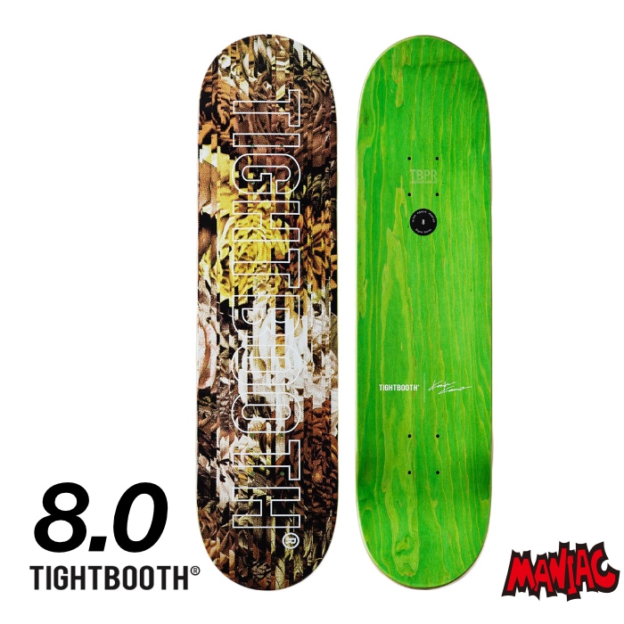 未使用】TIGHTBOOTH TEAM JENGA 8.0 デッキ ボード 未使用】TIGHTBOOTH