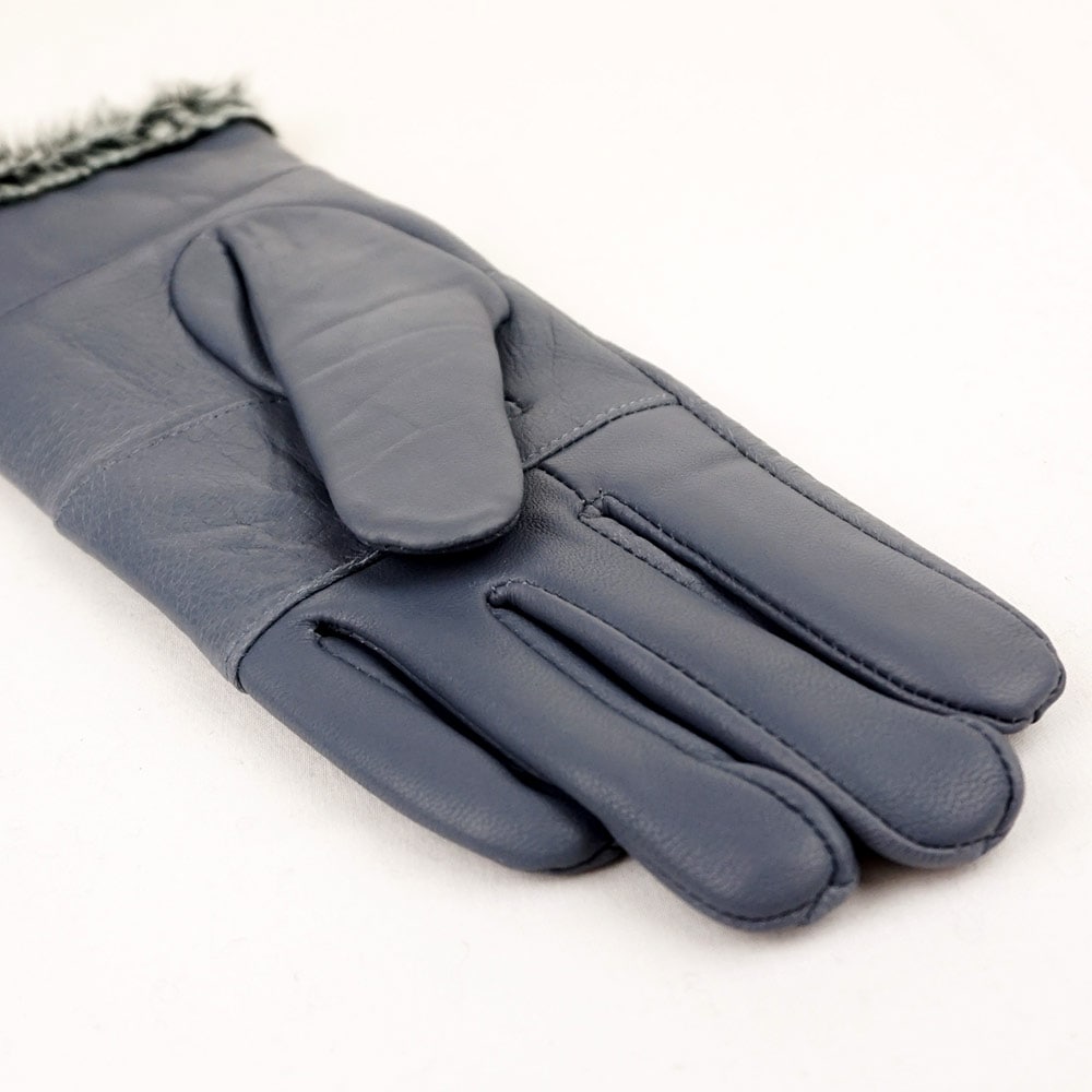 ラムレザーファー付き手袋 [グローブ/羊革手袋]【公式WEB限定価格