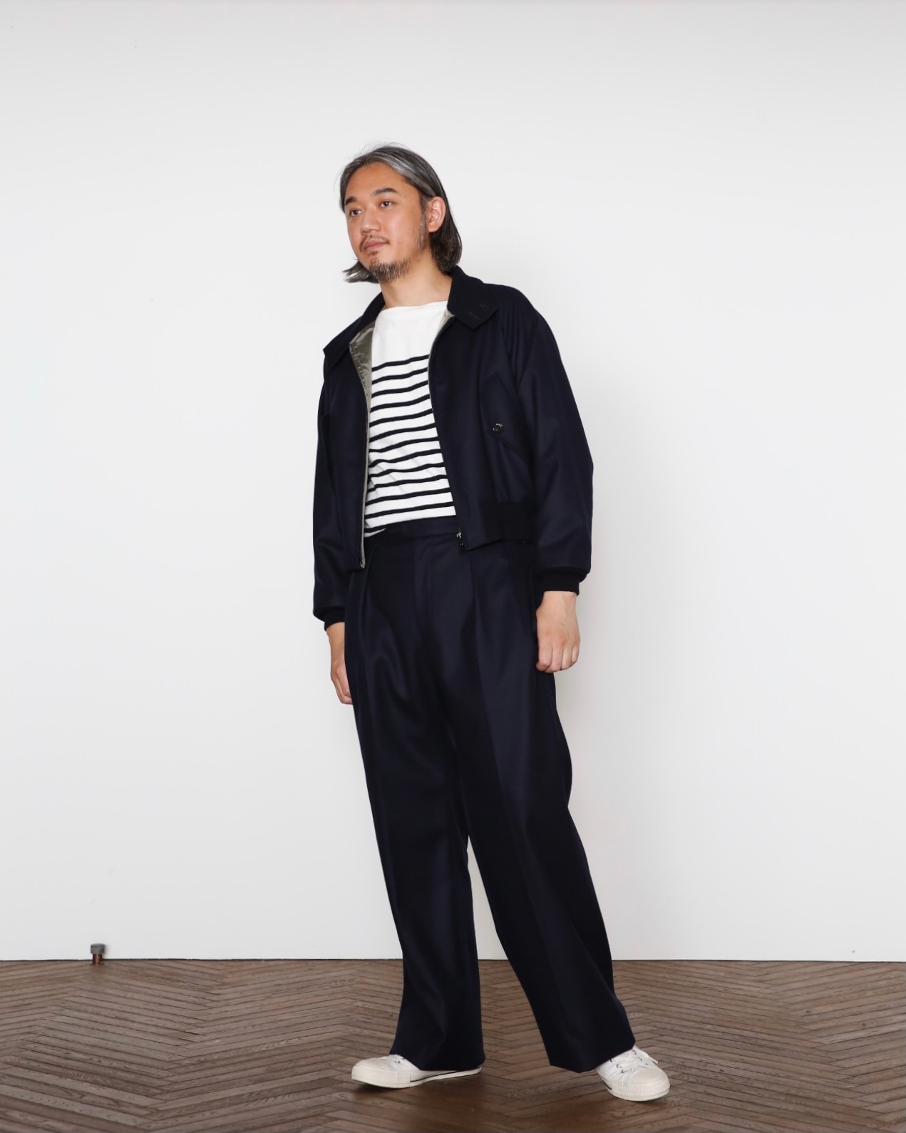 BORDER BOAT NECK PO MNS | CUT&SEWN | MADISONBLUE