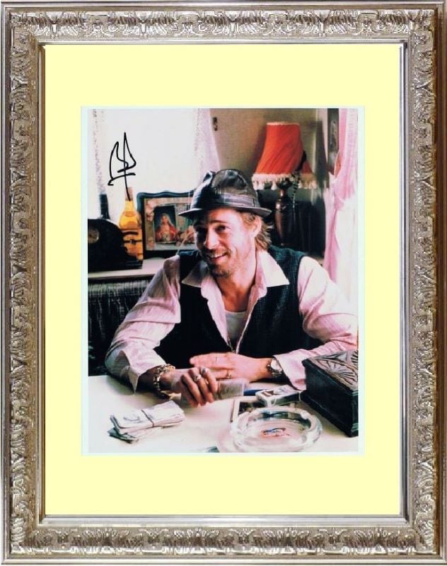 Brad Pitt ブラッド ピット 直筆サイン PHOTO | ハリウッド男優 (A-E