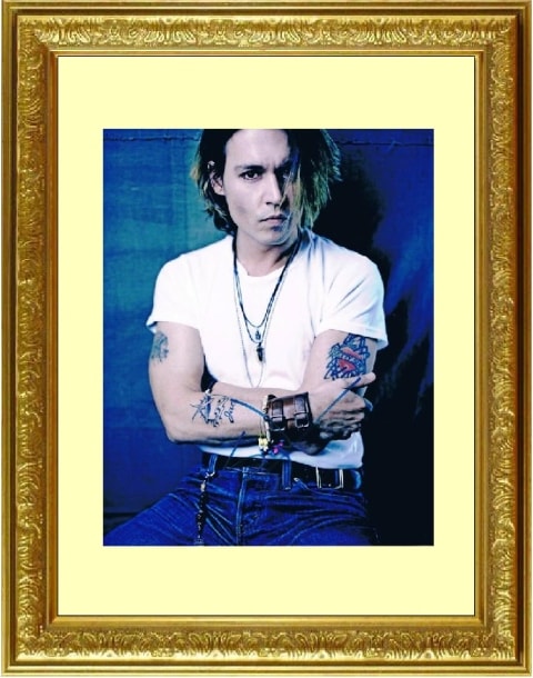 Johnny Depp ジョニー デップ 直筆サイン PHOTO | ハリウッド男優 (F-N