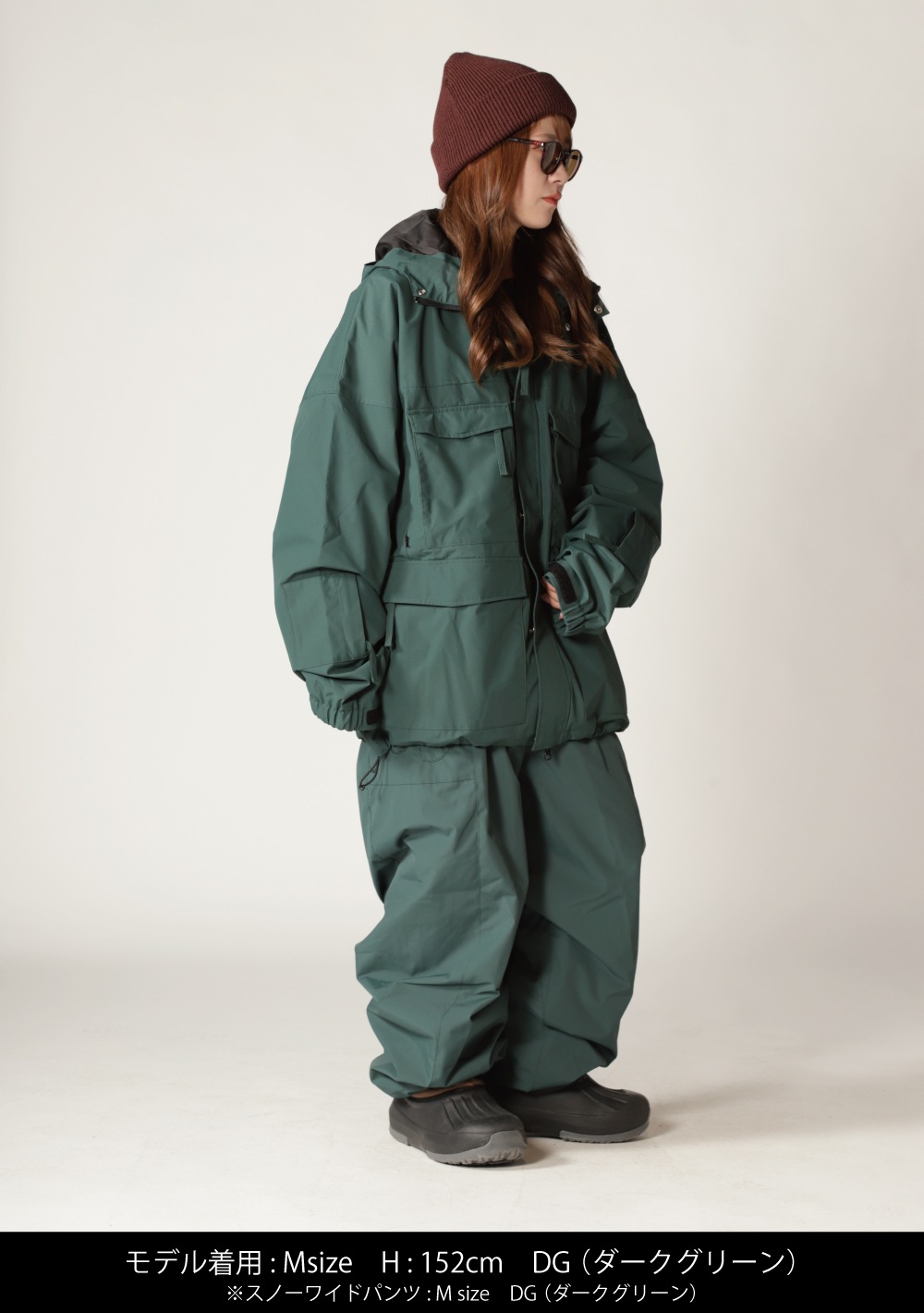 MAHF レディース 2WAY スノーウェアパンツ MAHF レディース 2WAY