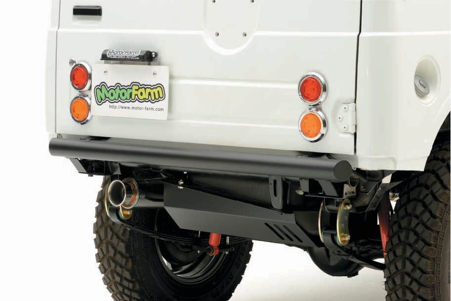 FARMバンパー スチールストレートタイプ リア用 SJ30・JA11・JB31