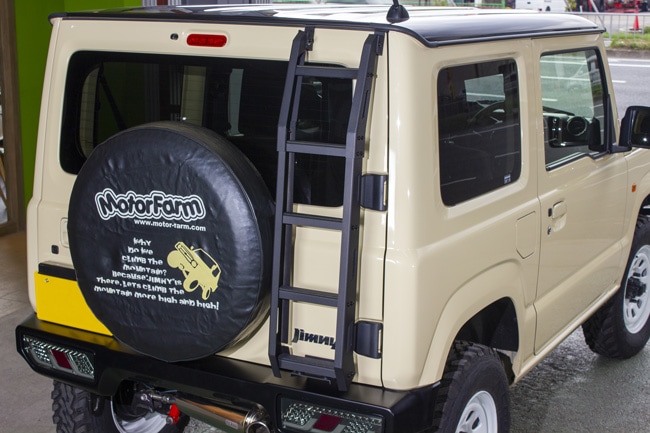 JB64/74 リアラダー アルミ製 | ジムニー車種別,JB74,外装系アイテム