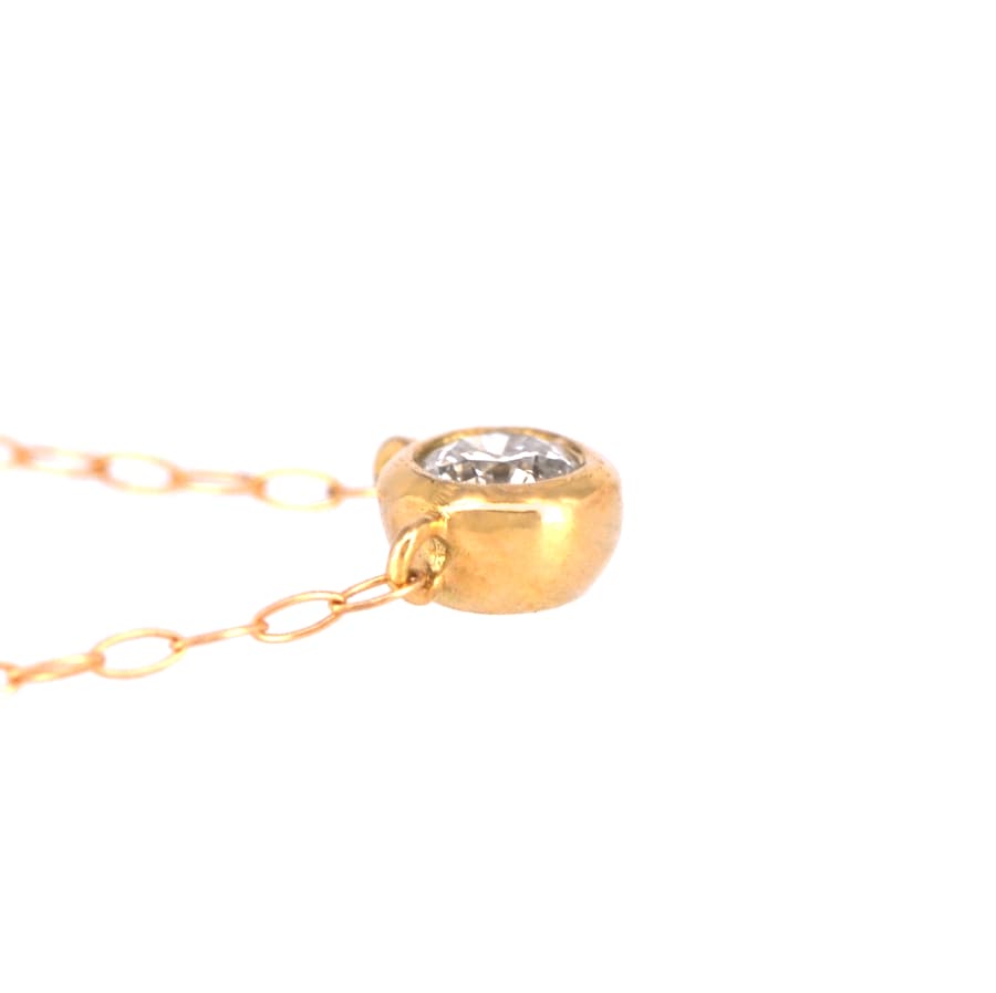 フクリン ダイヤモンド ネックレス 0.10ct /b0052 ジュエリー専門店