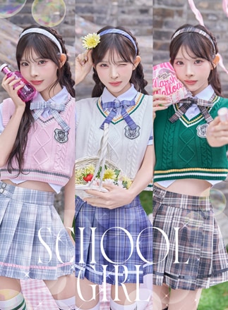 即日発送】アイドルモードスクールガールコスチューム《オリジナル