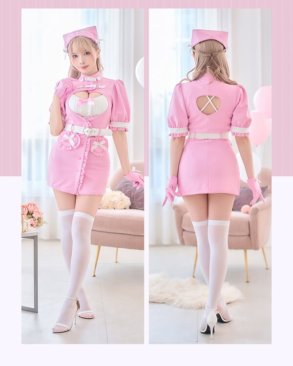 即日発送】ルミナスハートナース《オリジナルコスプレ6点セット