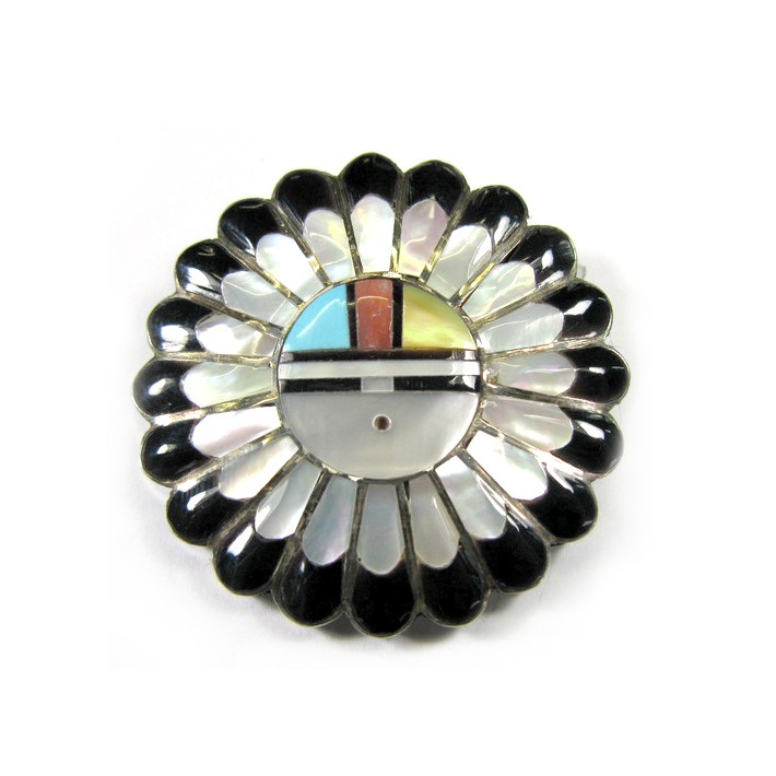 ズニ族V&E Niiha インレイペンダント ｜マライカ公式通販