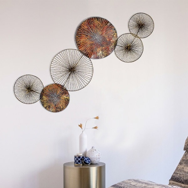 壁飾り 壁掛け オブジェ 輪 ウォールアート おしゃれ インテリア