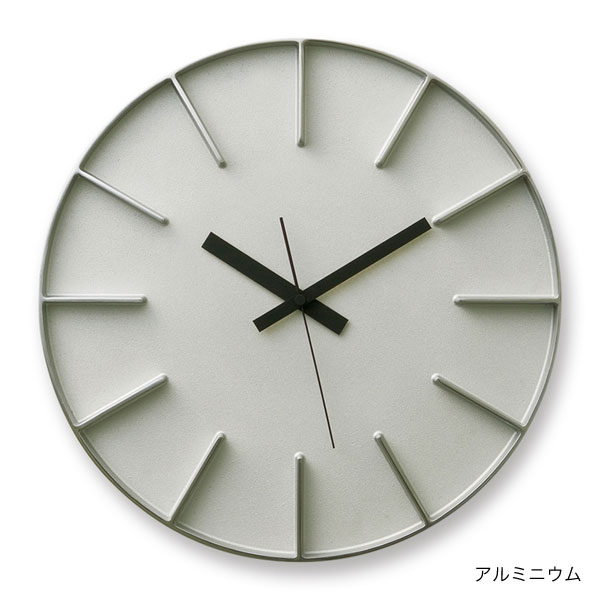 在庫処分・クリアランス】レムノス 壁掛け時計 edge clock（エッジ