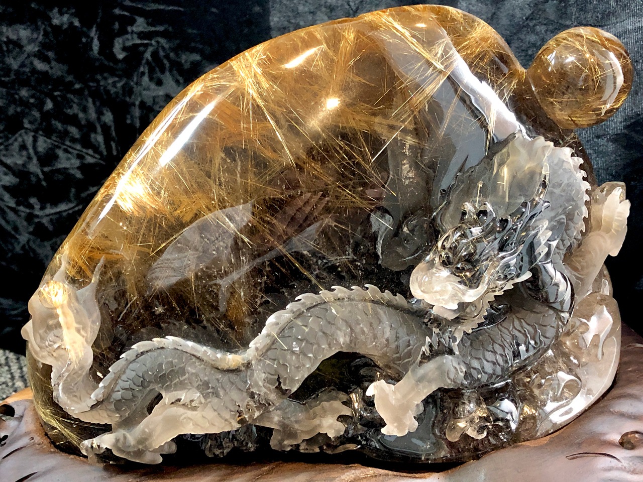 天然石 水晶クラスター パイライト原石 大粒キューブ付き 約424g